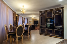 Фото интерьера кухни квартиры в стиле барокко
