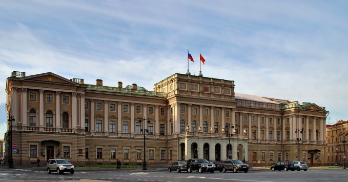 Мариинский дворец (здание Законодательного собрания) в Санкт-Петербурге