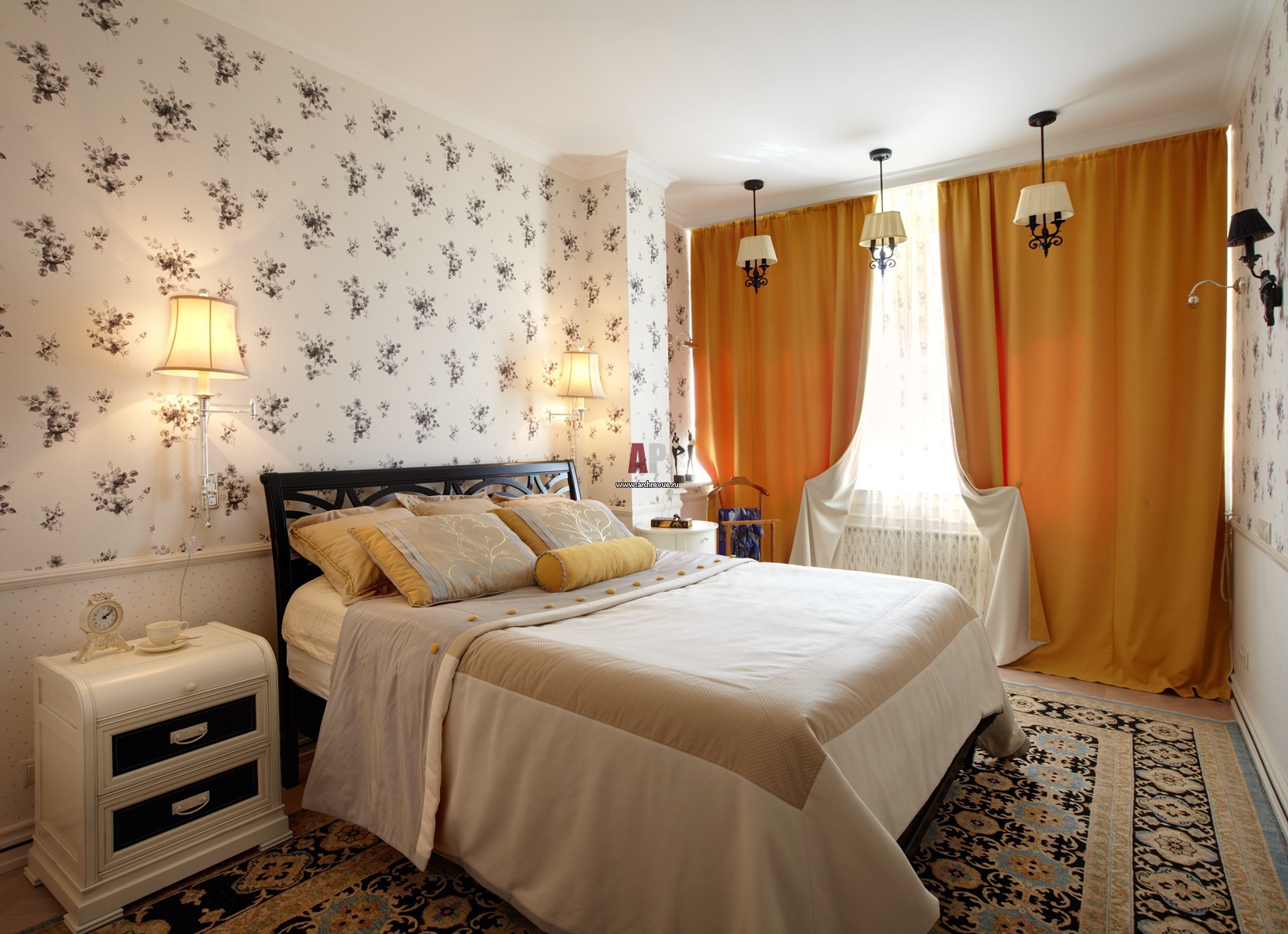 Интерьер спальни в небольшой квартире » Современный дизайн на Vip-1gl