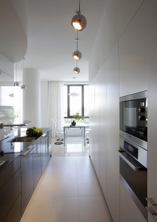Фото интерьера кухни в стиле минимализм