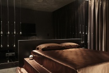 Фото интерьера спальни в стиле минимализм