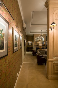 Фото интерьера гостиной квартиры в стиле модерн
