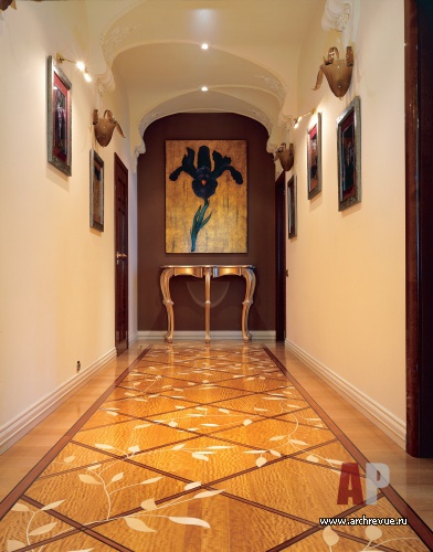 Фото интерьера коридора дома в стиле ар-деко