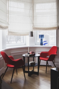 Фото интерьера гостиной небольшой квартиры в современном стиле
