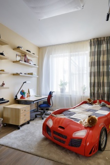 Фото интерьера детской квартиры в стиле минимализм