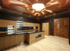 Фото интерьера кухни дома в стиле авангард