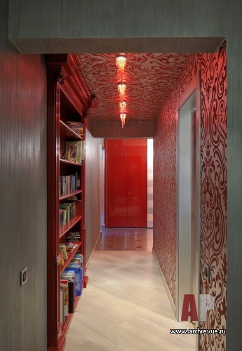 Фото интерьера коридора квартиры в стиле гламур