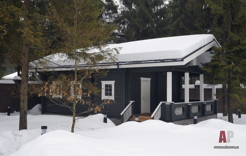 Фото фасада небольшого дома в скандинавском стиле