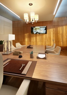 Фото интерьера кабинета офиса в современном стиле