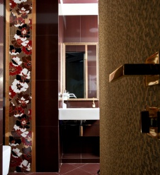 Фото интерьера санузла квартиры в стиле фьюжн