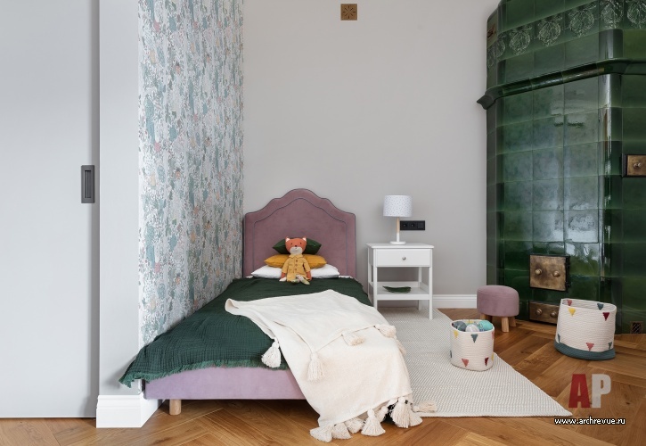 Фото интерьера детской квартиры в скандинавском стиле