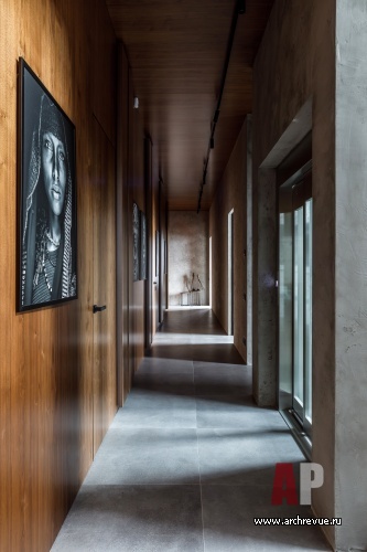 Фото интерьера коридора в стиле фьюжн
