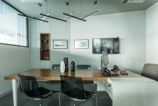 Фото интерьера кабинета офиса в современном стиле