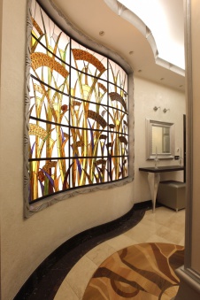 Фото интерьера коридора небольшой квартиры в стиле ар-деко