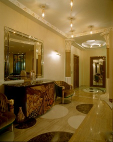 Фото интерьера входной зоны квартиры в стиле ар-деко