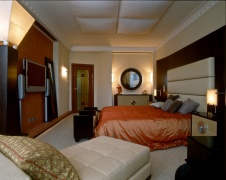 Фото интерьера спальни квартиры в стиле ар-деко