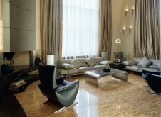 Фото интерьера каминной дома в современном стиле