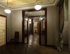 Фото интерьера входной зоны квартиры в стиле фьюжн