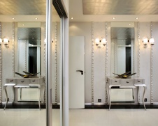 Фото интерьера входной зоны квартиры в стиле ар-деко