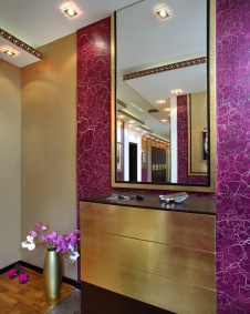 Фото интерьера входной зоны квартиры в стиле ар-деко