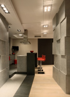 Фото интерьера кухни квартиры в стиле минимализм