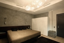 Фото интерьера спальни квартиры в стиле минимализм