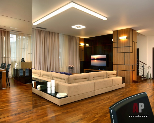 Фото интерьера зоны отдыха дома в современном стиле