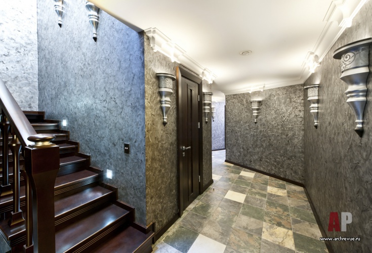 Фото интерьера коридора дома в стиле ар-деко
