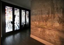 Фото интерьера входной зоны квартиры в стиле фьюжн