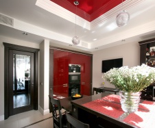 Фото интерьера кухни квартиры в стиле фьюжн