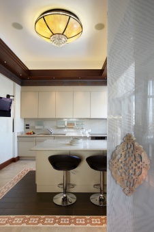 Фото интерьера кухни квартиры в восточном стиле