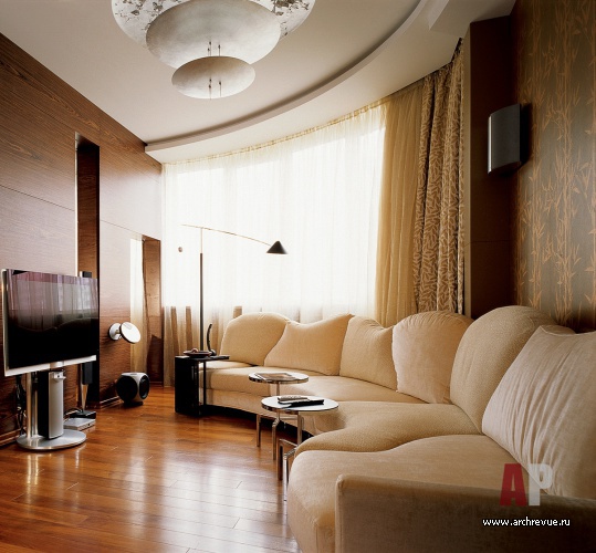 Фото интерьера зоны отдыха в современном стиле Фото интерьера домашнего кинотеатра квартиры в современном стиле