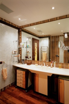 Фото интерьера санузла квартиры в современном стиле