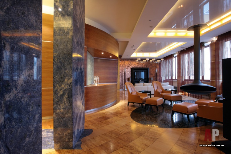 Фото интерьера гостиной квартиры в современном стиле