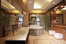 Фото интерьера санузла квартиры в современном стиле