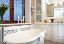 Фото интерьера санузла квартиры в стиле фьюжн