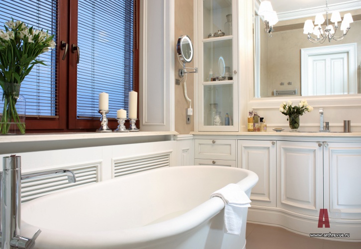 Фото интерьера санузла квартиры в стиле фьюжн