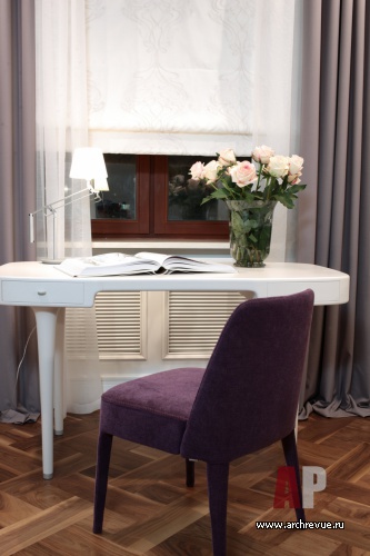 Фото интерьера кабинета квартиры в стиле фьюжн