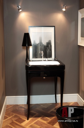Фото интерьера санузла квартиры в стиле фьюжн