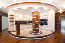 Фото интерьера кухни квартиры в стиле ар-деко