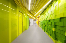 Фото интерьера холла офиса в стиле минимализм