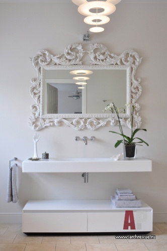 Фото интерьера санузла квартиры в стиле фьюжн