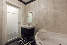 Фото интерьера санузла квартиры в современном стиле