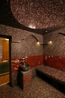 Фото интерьера хаммама дома в стиле неоклассика