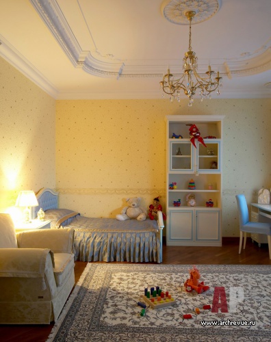 Фото интерьера детской дома в неоклассике
