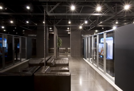 Клиентская зона на станции техобслуживания