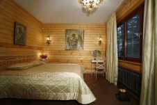 Фото интерьера спальни в эко стиле