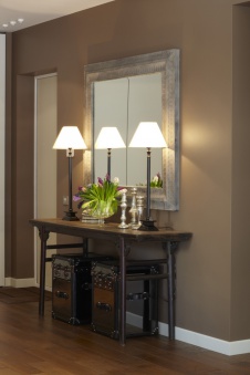 Фото интерьера входной зоны квартиры в стиле фьюжн