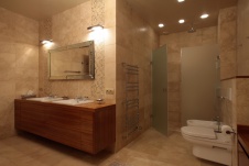 Фото интерьера санузла квартиры в современном стиле