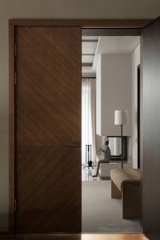 Фото интерьера спальни дома в современном стиле